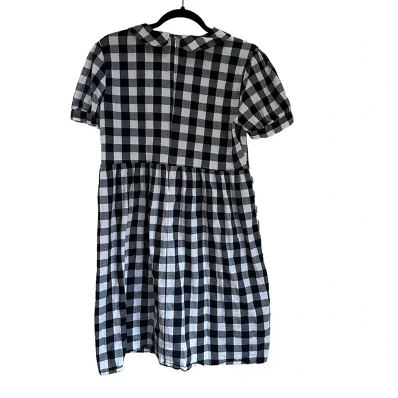Sold Urban outfitters | Urban Renewal | plaid gingham Peter Pan midi dress - Picture 6 of 6
